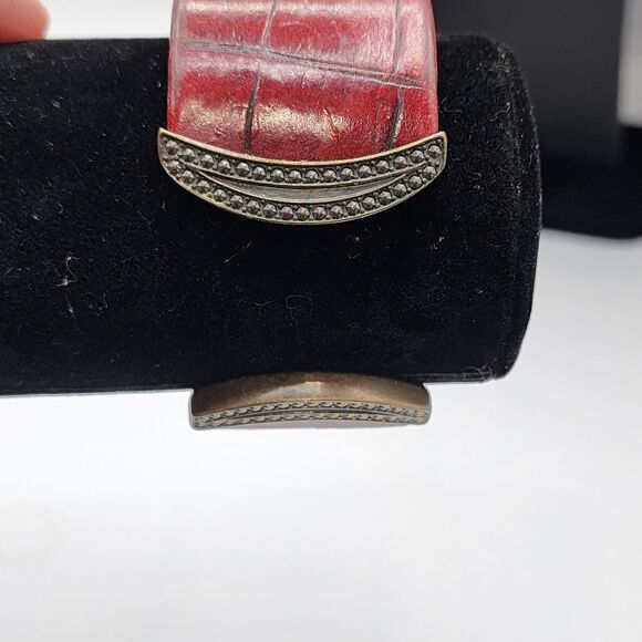 Chico's chunky red cuff watch - Picture 3 of 3